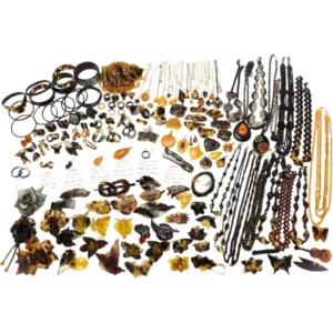 べっ甲 鼈甲 アクセサリー ネックレス ブローチ まとめ 約1.0kg