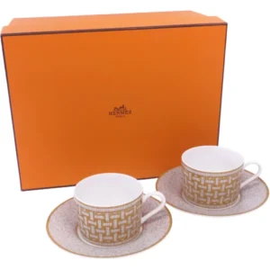 エルメス モザイクヴァンキャトル カップ＆ソーサー2客セット