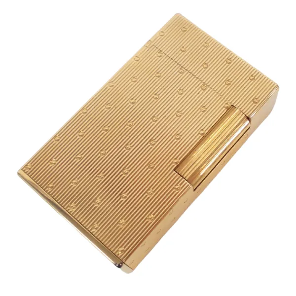 St.Dupontデュポン 18K 金無垢 ガスライター 」の参考買取価格(相場 