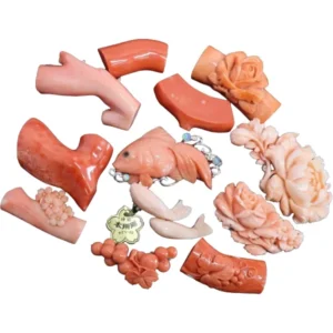 サンゴ 珊瑚 帯留12点おまとめ 和装小物 アクセサリー