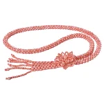 ピンク珊瑚 ボータイ式ネックレス 重量 約81.5g