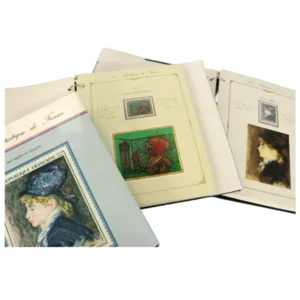 フランス美術切手 コレクション 3冊 まとめ