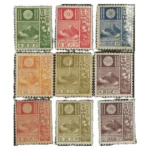 プレミア切手 未使用 旧版富士鹿4銭 8銭 20銭 旧版改色富士鹿4銭 8銭 20銭 新版改色富士鹿4銭 8銭 20銭