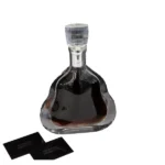 ヘネシーリシャール風ボトル 洋酒 バカラ風ボトル ケース付き