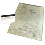 マイケルジャクソン 直筆サイン入り コスチュームスケッチ 衣装スケッチ ジュリアンズオークションにて購入