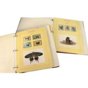 世界の蝶切手 コレクション 2冊 まとめ