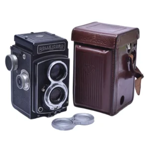 二眼レフカメラ Rolleicord ケース付