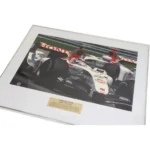 佐藤琢磨 サイン入りフォト 額入り エディション 52 100 箱有り