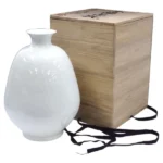 初代奥川忠右衛門 白磁花瓶 文化財 陶器 花器