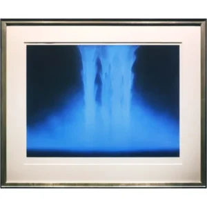 千住博 フォーリングカラー ブルー