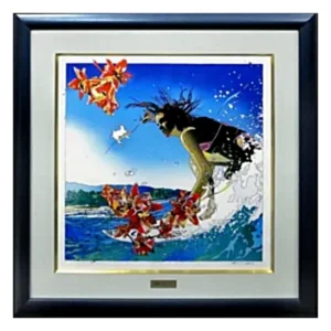 絵画 鈴木英人 波乗りジョニー