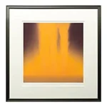 絵画 千住博 フォーリングカラー ORANGE