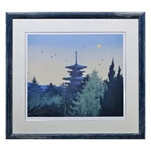 絵画 千住博 薬師寺 朝の譜