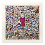 絵画 村上隆 どこでもドア いろいろあるよ