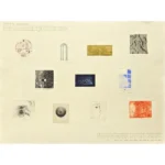 奈良美智 野見山暁治 絹谷幸二 2004カレンダー サイン