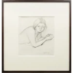 小磯良平 うつ伏せの裸婦