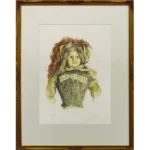 小磯良平 フランス人形 貴婦人の人形