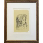 小磯良平 人形の頭部