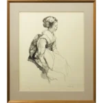 小磯良平 舞妓I-3 舞妓三態より