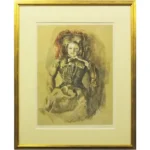 小磯良平 貴婦人の人形