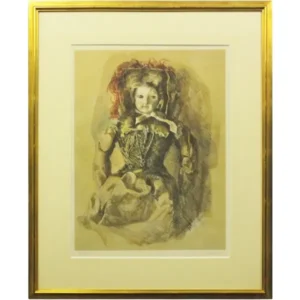 小磯良平 貴婦人の人形