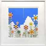 村上隆 夏の飛行機雲