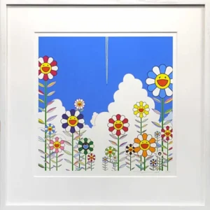 村上隆 夏の飛行機雲