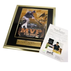 柳田悠岐 2022 オールスター MVP記念 直筆サイン入り フォト 41 100 証明書付き