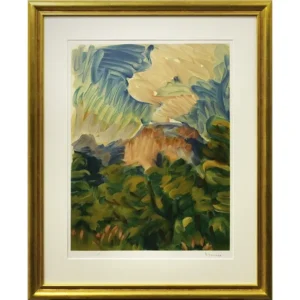 梅原龍三郎 夏山