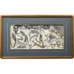 棟方志功 河伯群図