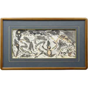 棟方志功 河伯群図