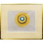 熊谷守一 朝の日輪