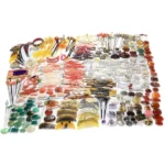 珊瑚 真珠 鼈甲 緑石 天然石 蒔絵 琥珀 和装品 帯留め かんざし等