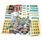 琉球切手 未使用 おまとめ1000枚(バラとシート) 年賀切手 松竹梅