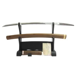 脇差 [長さ] 一尺六寸三分0厘 [反り] 六分0厘 [銘]義弘 白鞘 [目釘]1個