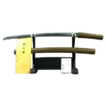 脇差 [長さ]55.2cm [反り]1.4cm [目釘]1個 [銘](表) 包永 (美濃) 白鞘 特別貴重刀剣
