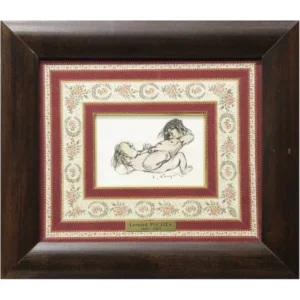 藤田嗣治 小さな恋人たちの場面