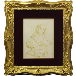 藤田嗣治 母子像