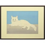 藤田嗣治 白い猫