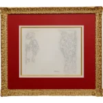 藤田嗣治 背景の中の聖母子