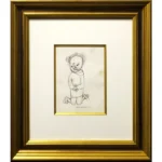 藤田嗣治 膝立ちの子供