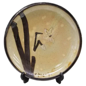 香月泰男 水仙 絵付皿