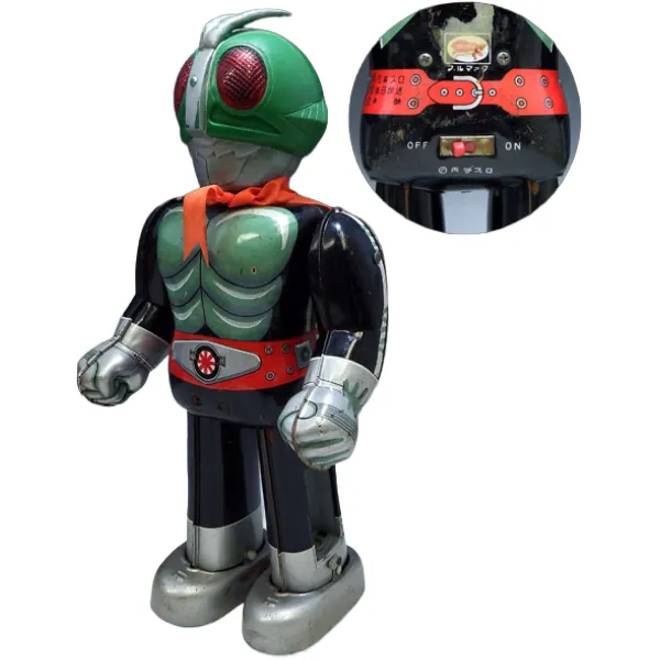 ブルマァク 仮面ライダー ブリキ製 」の参考買取価格(相場 