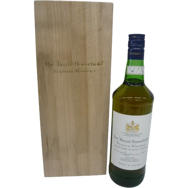 ロイヤルハウスホールドROYAL HOUSEHOLD 43％ 750ml 木箱 」の参考買取 