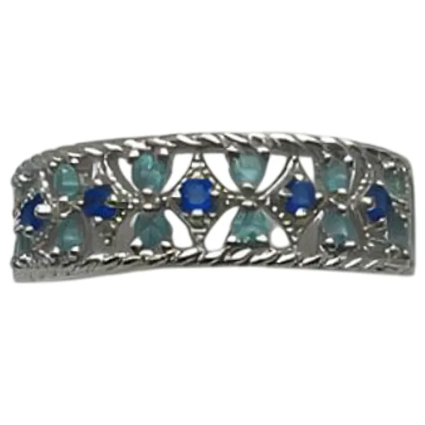 Pt950 アウイナイト トルマリン リング 0.1ct