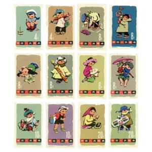 中国切手 1963年 子どもシリーズ12種完無目打ち ( 特54 )
