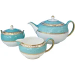 ウェッジウッド ユーランダーパウダーターコイズ 3点セット