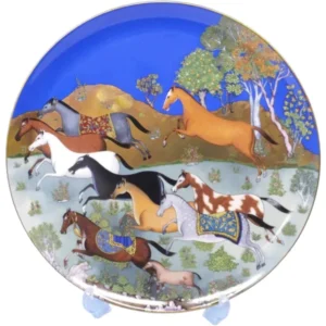 エルメス シュヴァルドリアン 走る馬絵 プレート