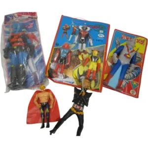 タイガーマスクなど ソフビ人形セット