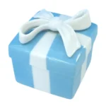 ティファニー 小物入れ ブルーボックス 陶器